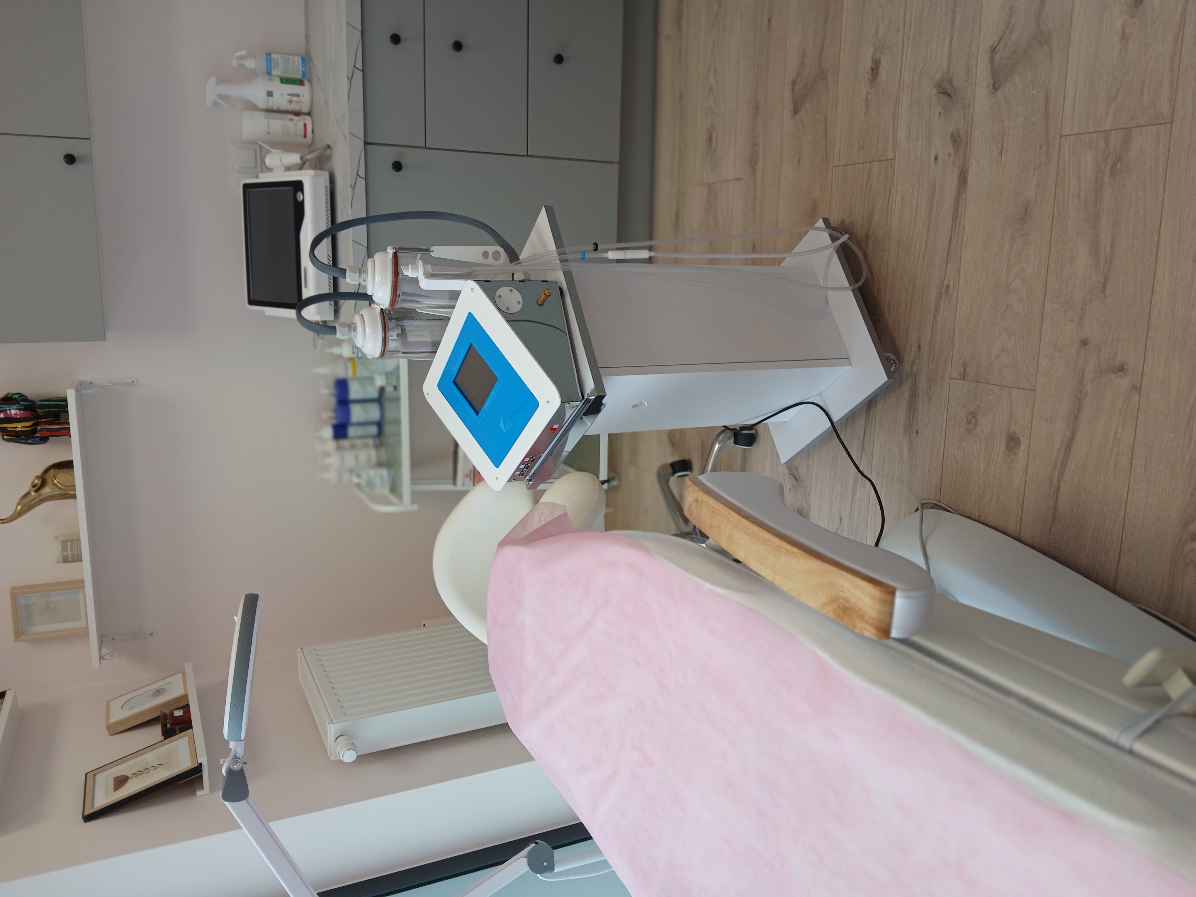 Zdjęcie osoby podczas zabiegu